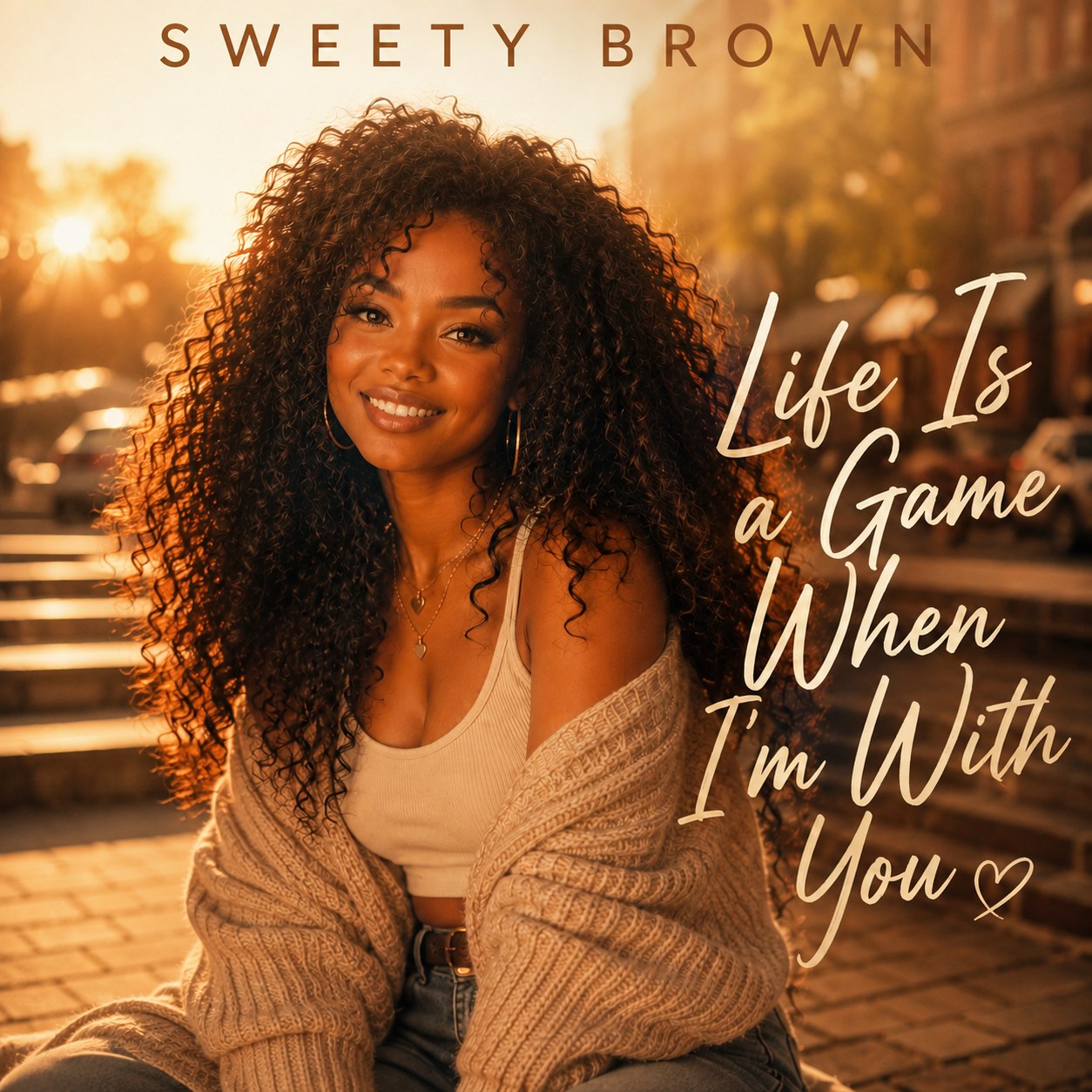 Life Is a Game When I'm With You – single by Sweety Brown, cover